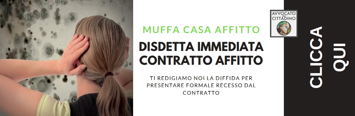 avvocato del cittadino muffa affitto