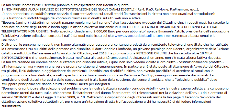 corriere romano sordi rai avvocato del cittadino