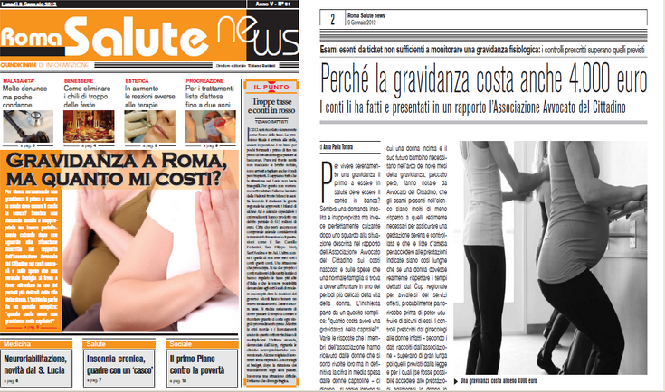 roma salute news gravidanza 4mila euro