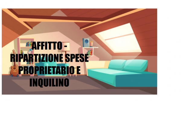 Affitto, ripartizione spese tra inquilino e proprietario: ecco l’elenco