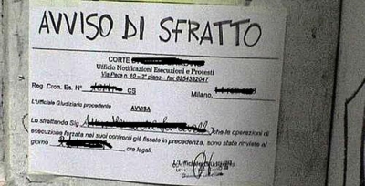 Sfratto per morosità: tempi, costi e come farlo