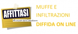 Affitto: muffe e infiltrazioni, la diffida on line